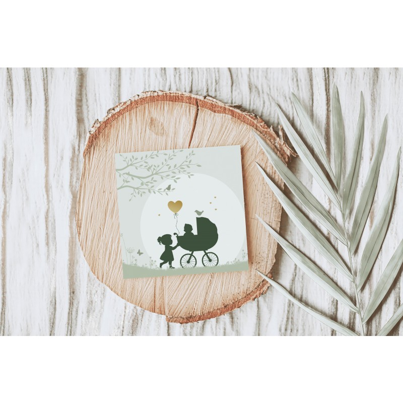 Geboortekaartje Geboortekaartje 2e kindje 