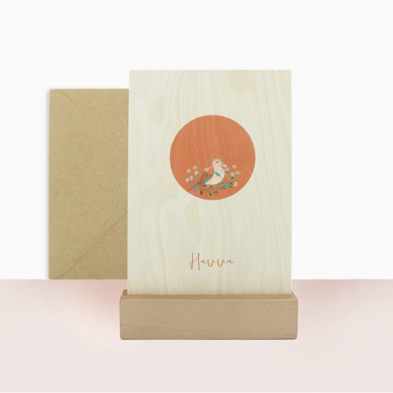 Geboortekaartje Houten geboortekaartje Geboortekaartje Houten geboortekaartje