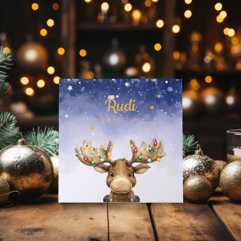 Geboortekaartje Kerstkindje