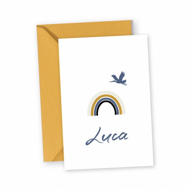 Geboortekaartje geboortekaart Luca