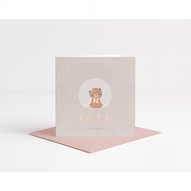 Geboortekaartje Geboortekaartjes Beer